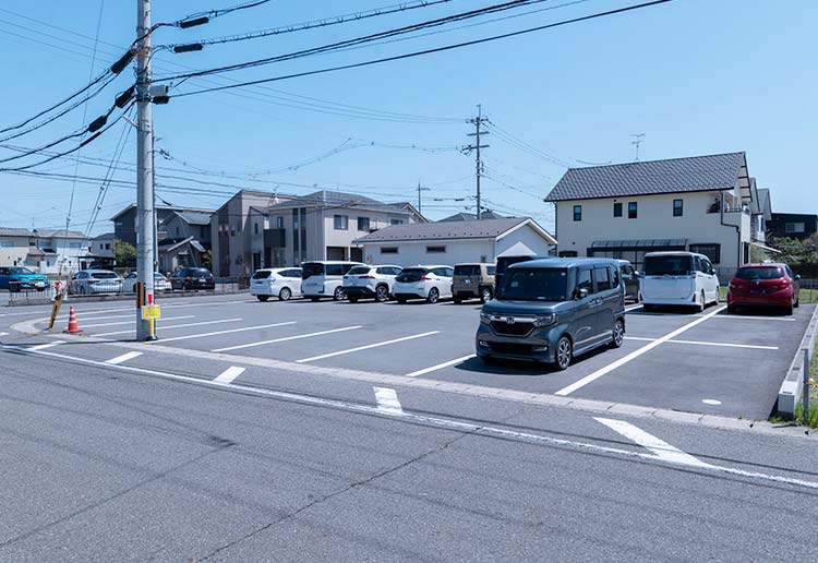 クリニック近隣の第2駐車場